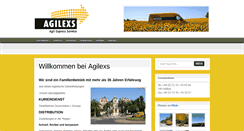 Desktop Screenshot of agilexs.de